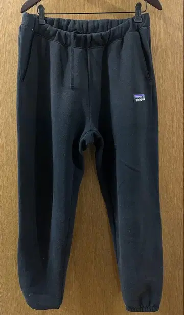 patagonia 블랙 맨투맨 팬츠 M 26051