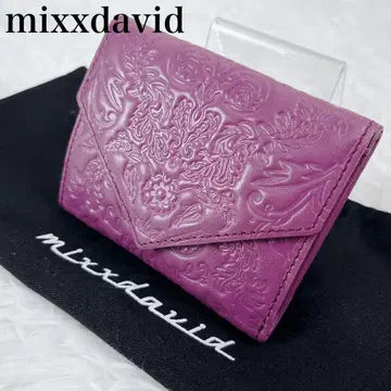 완판 컨디션 최상 mixxdavid 자카드 엠보 미니 지갑