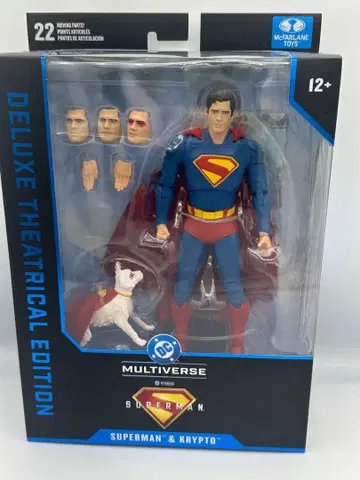 [ DC 멀티버스 ] 슈퍼맨 & 크립토 맥팔렌 토이즈