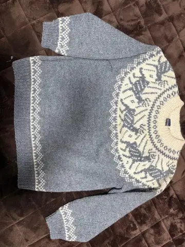 Dale of Norway 울 스웨터 L 사이즈 그레이