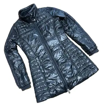 새상품급 아디다스 광택 미들 기장 코트 자켓 블랙 남성용S 여성용L