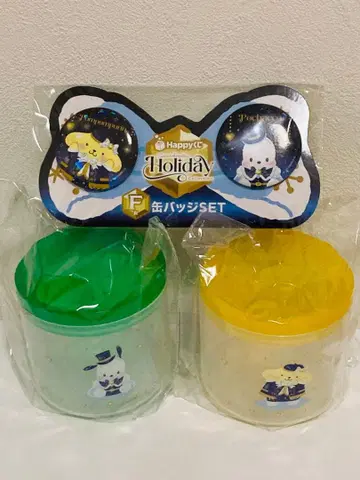 산리오 Happy 복권 폼폼푸딩 포차코 캐니스터