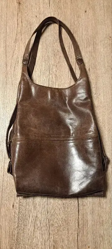 b3Labo 가죽 토트 백팩 2way