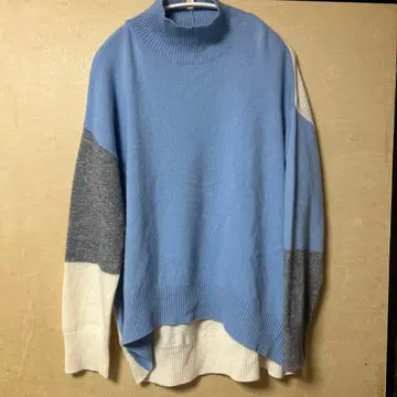 FENNEL 배색 니트 풀오버