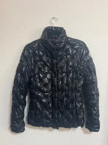MONCLER 블랙 퀼팅 자켓