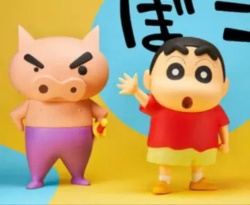 짱구는 못말려(크레용 신짱) 부리부리좌에몽 2체 세트