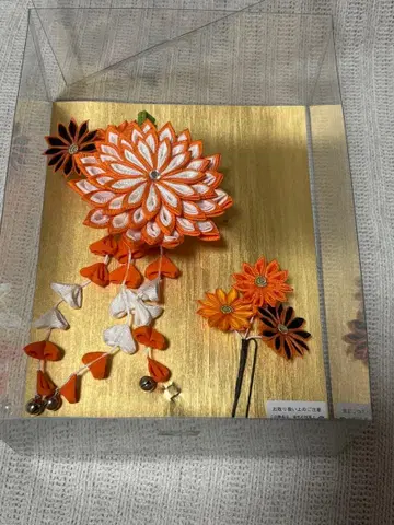 성인식 기모노 일본 의류 머리 장식 여성용