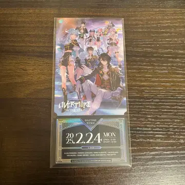 니지산지 OVERTURE 티켓풍 카드 브로마이드 EN