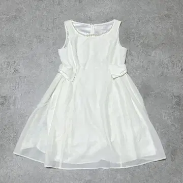 s3004 로디스포토 무릎 기장 원피스 펄 옷깃 리본 파티