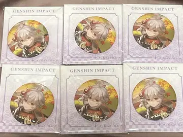 원신 카에데하라 카즈하 캔 배지 6개