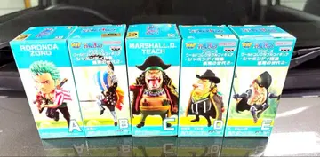 원피스 월드 컬렉터블 피규어 최악의 세대 2 5종 컴프 세트