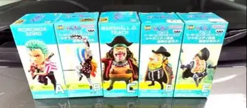 원피스 월드 컬렉터블 피규어 최악의 세대 2 5종 컴프 세트