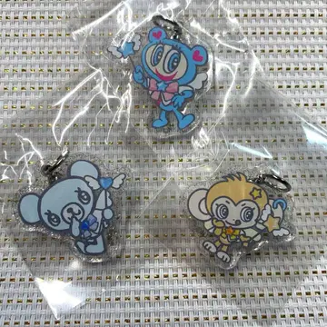 4개점 나루미야 캐릭터 아크릴 참 3개 세트