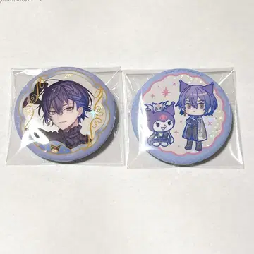 니지산지 Dytica x 산리오 키라키라 캔뱃지 코야나기 로우