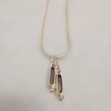 발레 슈즈 모티브 목걸이