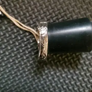 뷰티비스트 로고 휘슬링 반지 실버 9호 SS 사이즈