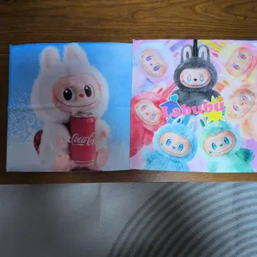 러브러브  마스코트 손수건 2장 세트