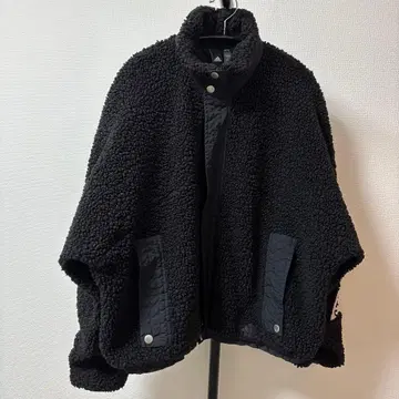 adidas 플리스 보아 자켓 블랙 쓰리 스트라이프