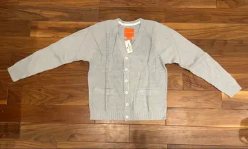 타미 힐피거 그레이 버튼 가디건 택 포함 미사용 새상품