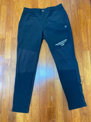 PING 슬림 핏 팬츠 블랙