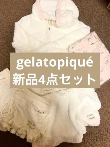 젤라또피케 후드티 숏팬츠 내의 세트 gelato pique