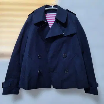 유나이티드 애로우즈 숏 트렌치 네이비 UNITEDARROWS