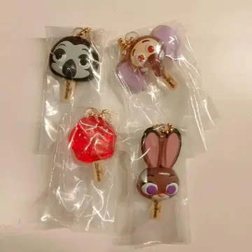 주토피아 아이스캔디 참 4개 세트