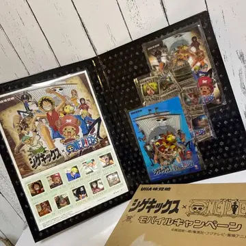 레어 상품!! 원피스 ONE PIECE 우표 & 3D 엽서 세트