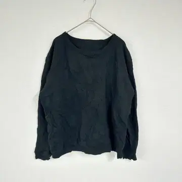 긴팔 티셔츠 [ F ] 블랙 캐주얼 데일리 가을/겨울