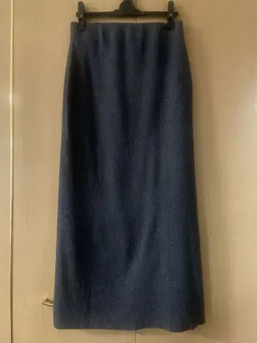 Spick & Span 라메 리브 니트 타이트 스커트 36