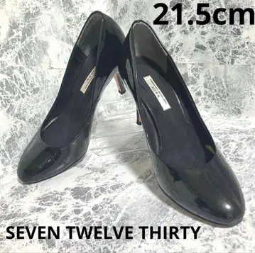 [ 상태 좋음 ] SEVEN TWELVE THIRTY 블랙 21.5cm