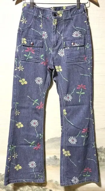 Wrangler FREAKS STORE 플라워 무늬 데님