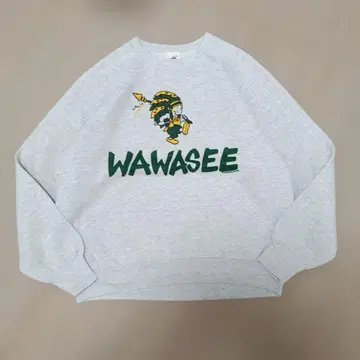 90s 프룻 오브 더 룸 양면 프린트 맨투맨 USA제