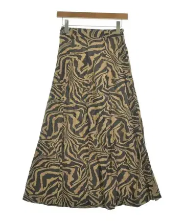 Ganni 롱 맥시 길이 스커트 여성용