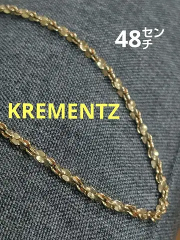 클레멘츠 KREMENTZ 골드 목걸이 48cm 새상품급