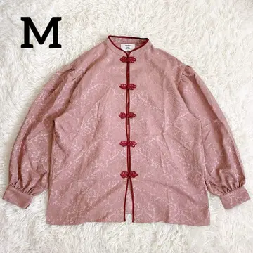 [ 새상품급 ] jouetie 쥬에티 차이나 루즈 셔츠 핑크 M