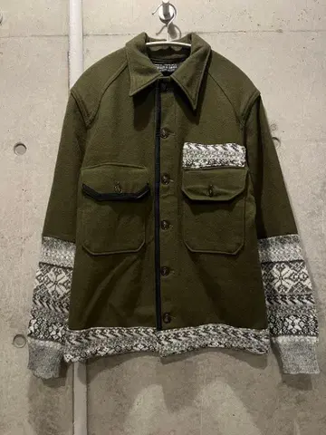 90's Geoffrey B. Small 재구축 밀리터리 자켓