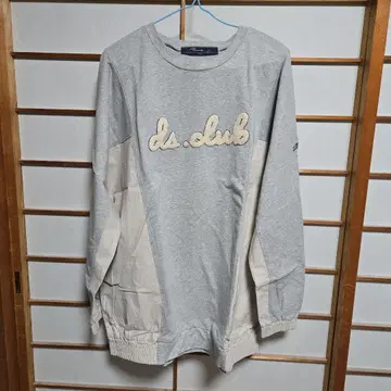 ds.club 그레이 긴팔 트레이닝복