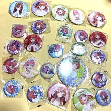 5등분의 신부 캔뱃지 묶음 판매