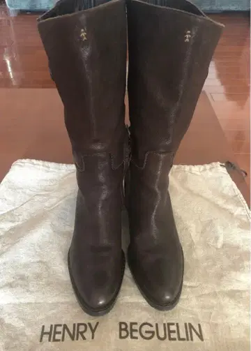 [ 기간 한정 최종 가격 인하 ] 엔리베 그린, 미들 기장 부츠.