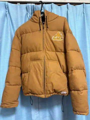 XLARGE 브라운 다운 자켓 M