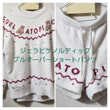 젤라피케 상하의 노르딕 풀오버 숏팬츠