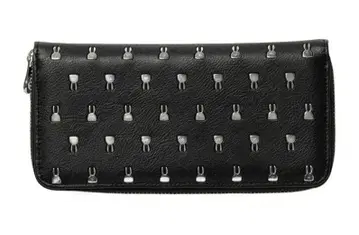 CUNE 큔 메탈풍 프린트 롱 지갑 미사용 새상품