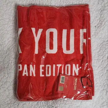 BTS SPEAKYOURSELF 타월 빨간색