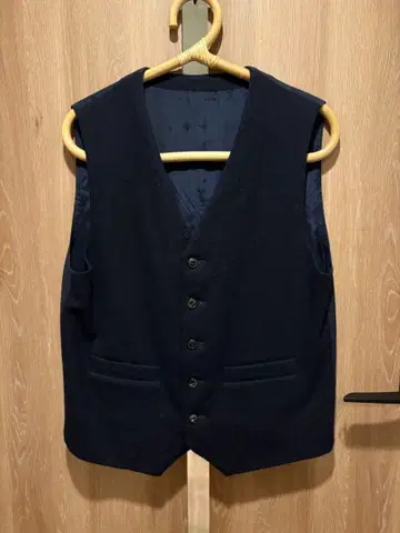 ARTS & SCIENCE 울 베스트 여성 사이즈 2 네이비