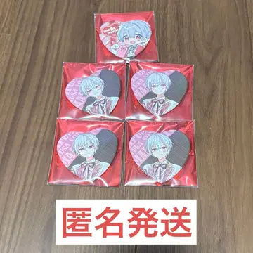 소마우사 발렌타인 캔뱃지 마후마후