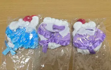 갈아입는 판초 크림 소다 퍼플 블루