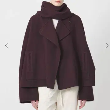 새상품 AEWEN MATOPH 멀티웨이 리버 코트 와인