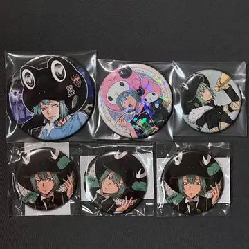 가정교사 히트맨 REBORN! 프랑 캔뱃지 6개 세트