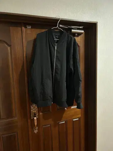 [ 즉시 구매 OK ] 빅 사이즈 블랙 MA-1 플라이트 자켓 블루종